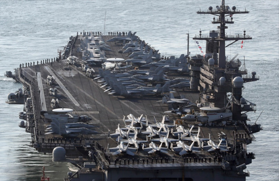 Mỹ và Nhật Bản bắt đầu tập trận chung