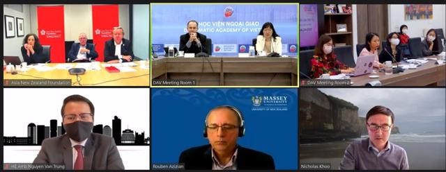 Đối thoại thường niên với Quỹ châu Á New Zealand (ANZF) lần thứ 13 Đối thoại thường niên với Quỹ châu Á New Zealand (ANZF) lần thứ 13