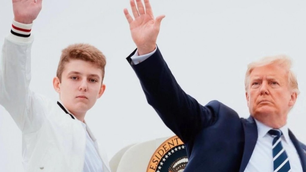 Con trai tài năng và cá tính của cựu tổng thống Mỹ Donald Trump