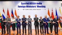 ASEAN-Ấn Độ đề cao chủ nghĩa đa phương và hợp tác khu vực trước 'những cơn gió ngược địa chính trị'