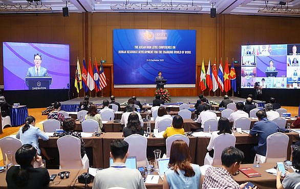 Hội nghị trực tuyến cấp Bộ trưởng ASEAN diễn ra theo hình thức trực tuyến. (Nguồn: Internet) 0132-img0762-160024927187374750489