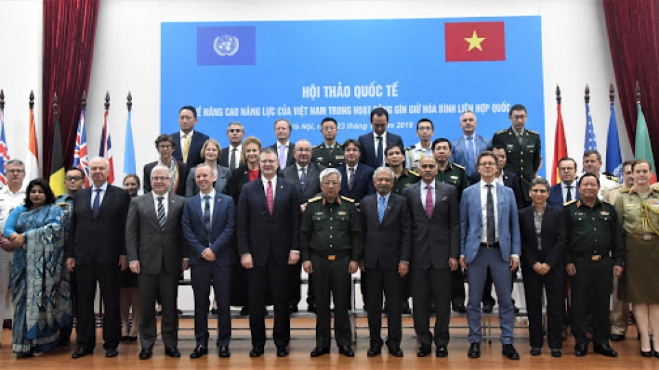 Hội nghị quốc tế đầu tiên về hoạt động gìn giữ hòa bình của Việt Nam