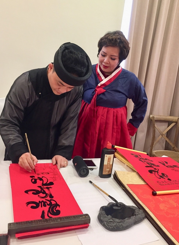 Gặp gỡ Mừng Xuân Tân Sửu taị Hà Nội: Đậm sắc màu giao lưu văn hóa Việt – Hàn Gặp gỡ Mừng Xuân Tân Sửu tại Hà Nội: Đậm sắc màu giao lưu văn hóa Việt – Hàn