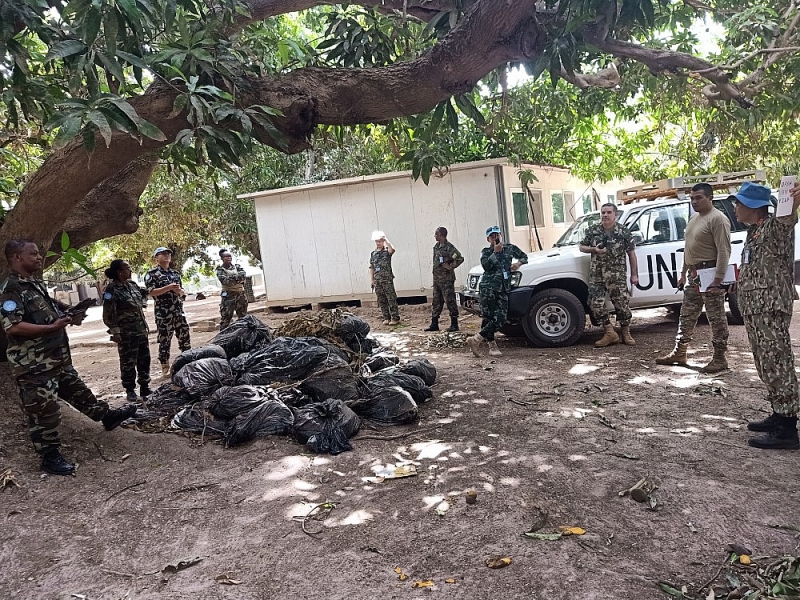 Lực lượng mũ nồi xanh Việt Nam thực hiện công tác huấn luyện tại Phái bộ Gìn giữ hòa bình Liên hợp quốc Lực lượng mũ nồi xanh Việt Nam thực hiện công tác huấn luyện tại Phái bộ Gìn giữ hòa bình Liên hợp quốc