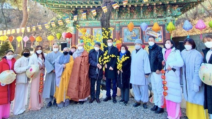 Ấm áp buổi gặp mặt chào đón Năm mới 2022 tại Hàn Quốc