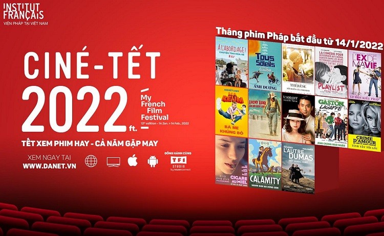 Đón Tết với tháng phim Pháp miễn phí trên nền tảng trực tuyến