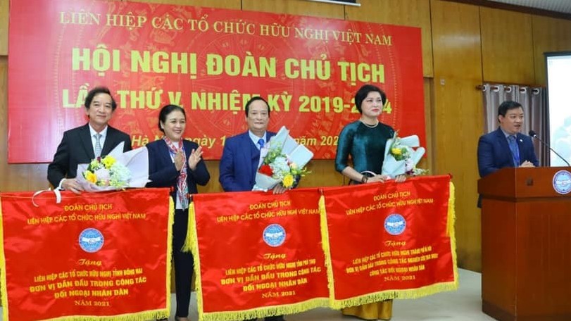 VUFO tổ chức Hội nghị Đoàn Chủ tịch tổng kết công tác 2021 và triển khai định hướng năm 2022