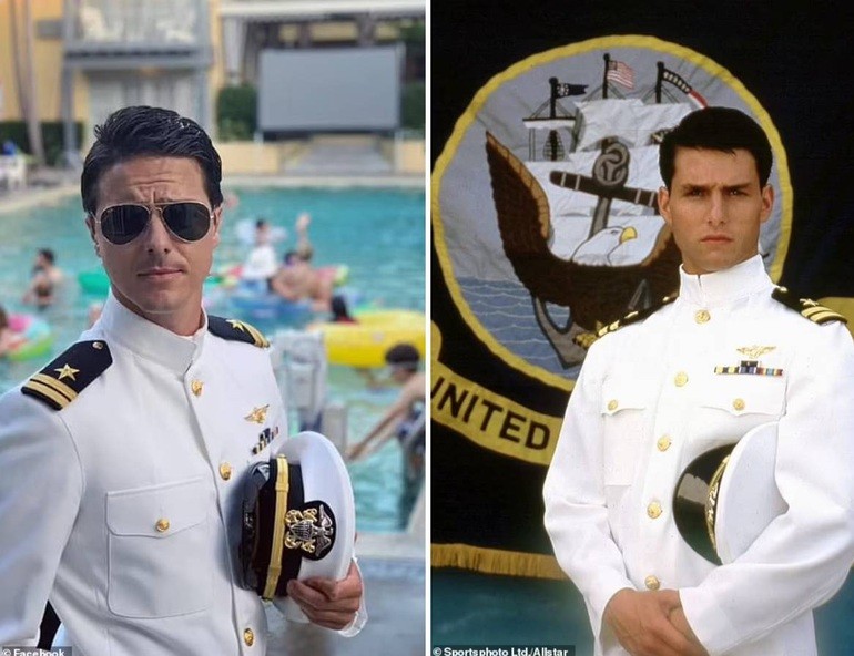 Ngỡ ngàng trước ngoại hình của người đàn ông giống hệt Tom Cruise