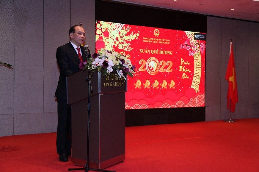 Ấm áp chương trình Chào Xuân Nhâm Dần 2022 tại Quảng Châu