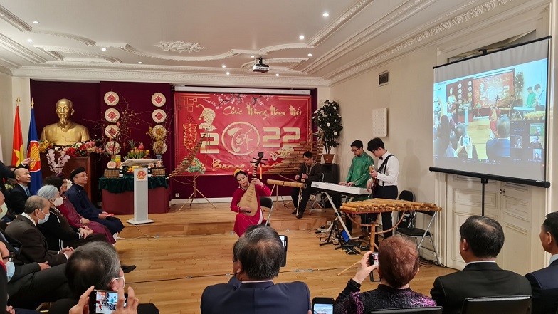 Đại sứ quán Việt Nam tại Pháp tổ chức đón Tết Nhâm Dần 2022 Đại sứ quán Việt Nam tại Pháp tổ chức đón Tết Nhâm Dần 2022