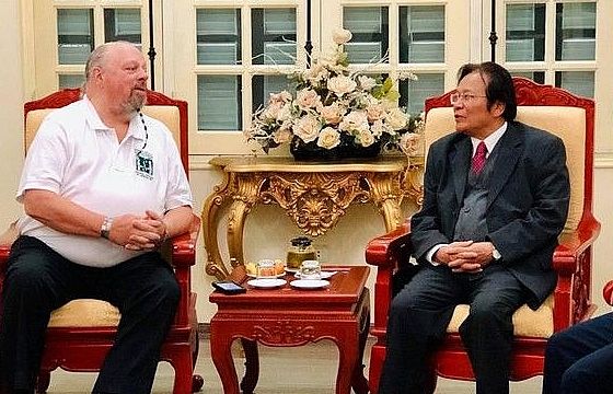 Đoàn cựu chiến binh Mỹ VVA thăm và làm việc tại Việt Nam