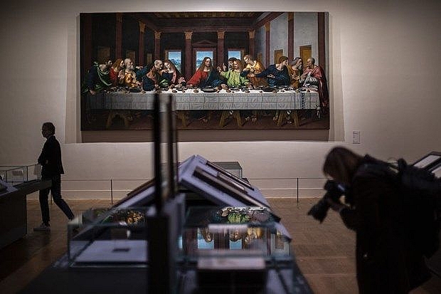Bảo tàng Louvre trưng bày xuyên đêm những kiệt tác của Leonardo da Vinci bao tang louvre se trung bay xuyen dem nhung kiet tac cua leonardo da vinci