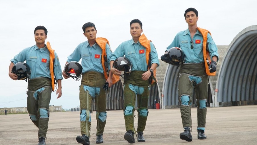 Tết này, xem phim truyền hình về chiến sỹ phi công với diễn xuất của dàn nam diễn viên hot