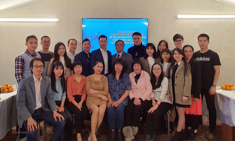 Dịch Covid-19: Chỗ dựa của cộng đồng người Việt tại Primorye Đội tình nguyện hỗ trợ chống Covid-19 - Chỗ dựa của cộng đồng người Việt tại Primorye, Nga