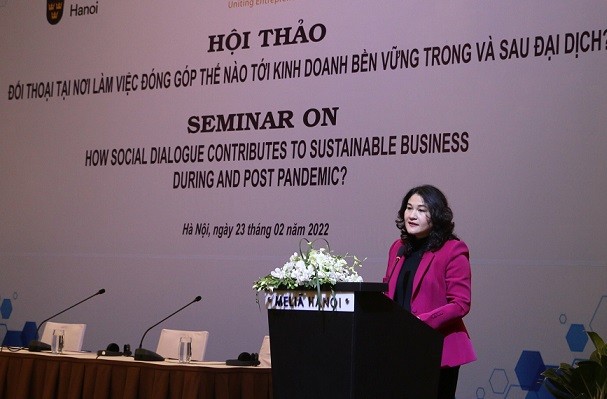 Đối thoại tại nơi làm việc: Thúc đẩy quyền lợi người lao động trong và sau đại dịch Covid-19