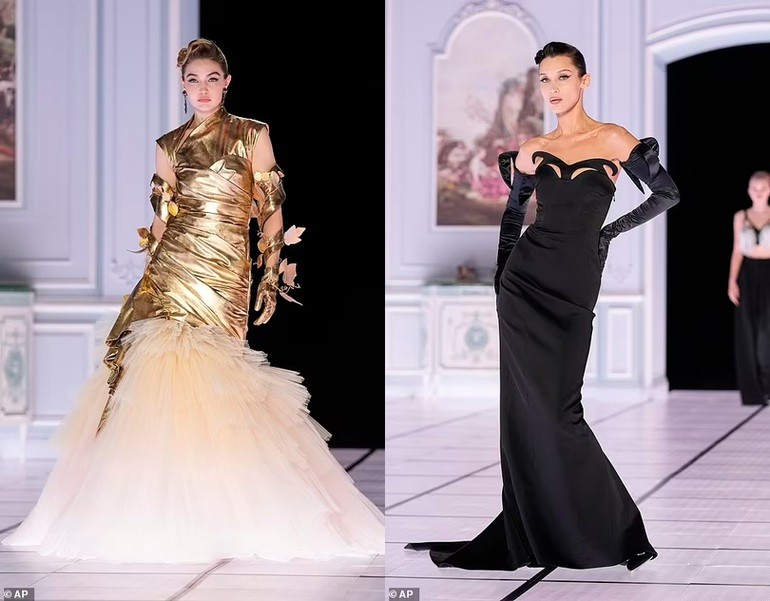 Những khoảnh khắc đẹp của cặp siêu mẫu chị em Gigi và Bella tại Tuần lễ Thời trang Milan