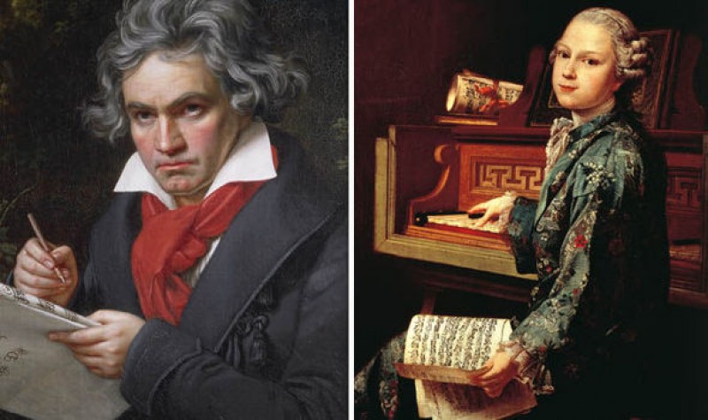 Beethoven được yêu thích hơn Mozart beethoven duoc yeu thich hon mozart