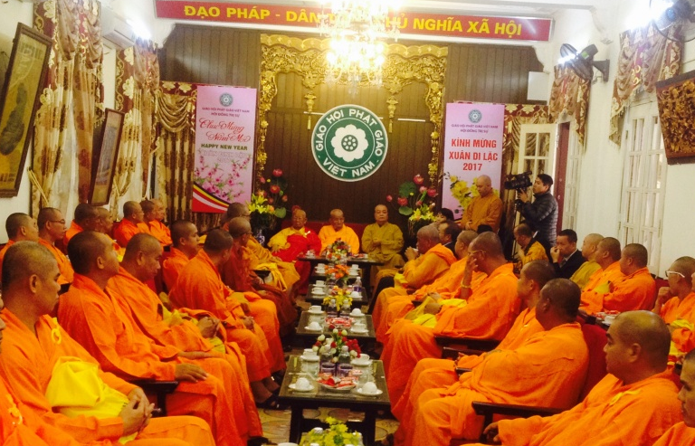 Chuyến hành hương của các nhà sư và kiều bào Thái Lan