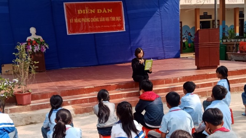 Tuyên truyền kỹ năng phòng chống xâm hại tình dục trẻ em ở miền núi