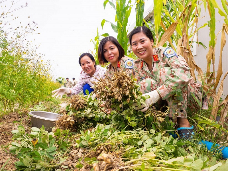 Những bông hoa của Bệnh viện dã chiến Việt Nam tại Nam Sudan