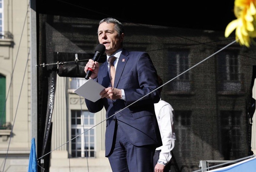 Thụy Sỹ sẵn sàng làm trung gian hòa giải Nga và Ukraine Thụy Sỹ sẵn sàng làm trung gian hòa giải Nga và Ukraine