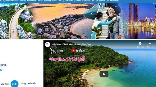 Phát trực tuyến Hội nghị Phát động mở lại hoạt động du lịch