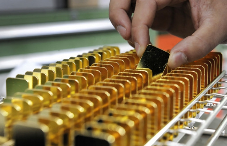 Giá vàng kỳ hạn chứng kiến tuần giảm đầu tiên trong ba tuần