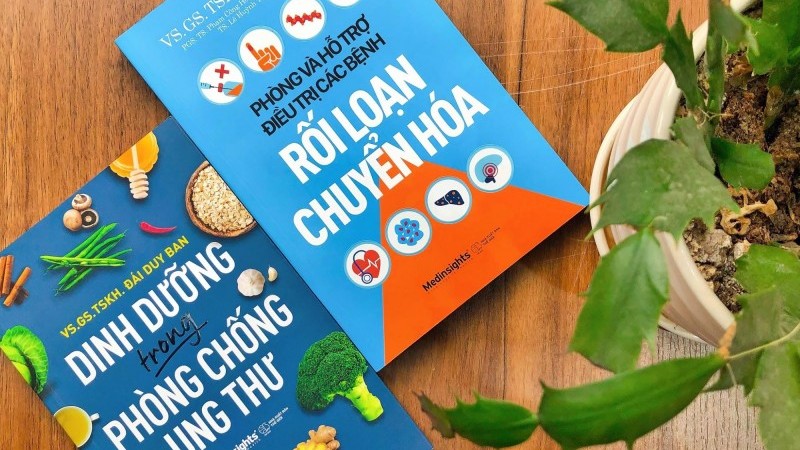 Sách hữu ích về dinh dưỡng, phòng chống ung thư của Viện sĩ, Giáo sư Đái Duy Ban