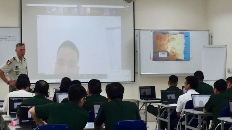 Khai mạc Khóa huấn luyện sĩ quan tham mưu Liên hợp quốc tại Việt Nam