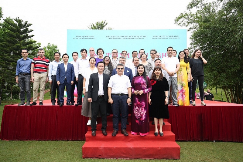 Hành trình hữu nghị 2021 về với mảnh đất Đan Phượng