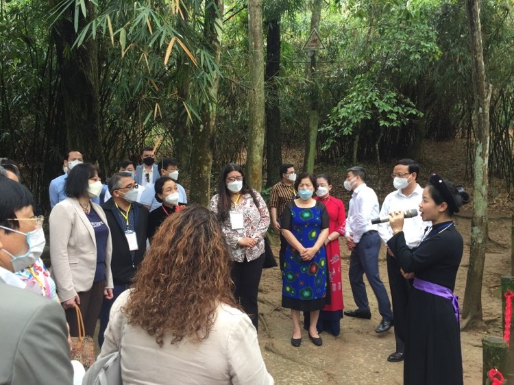 Giao lưu hữu nghị quốc tế tại quê hương Tân Trào