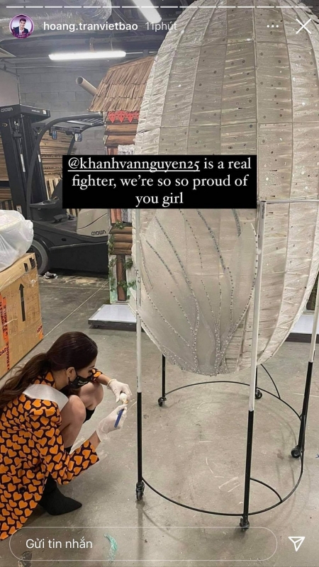 Gặp sự cố trước giờ G, Hoa hậu Khánh Vân vẫn gây ấn tượng với quốc phục “Kén Em” tại Miss Universe