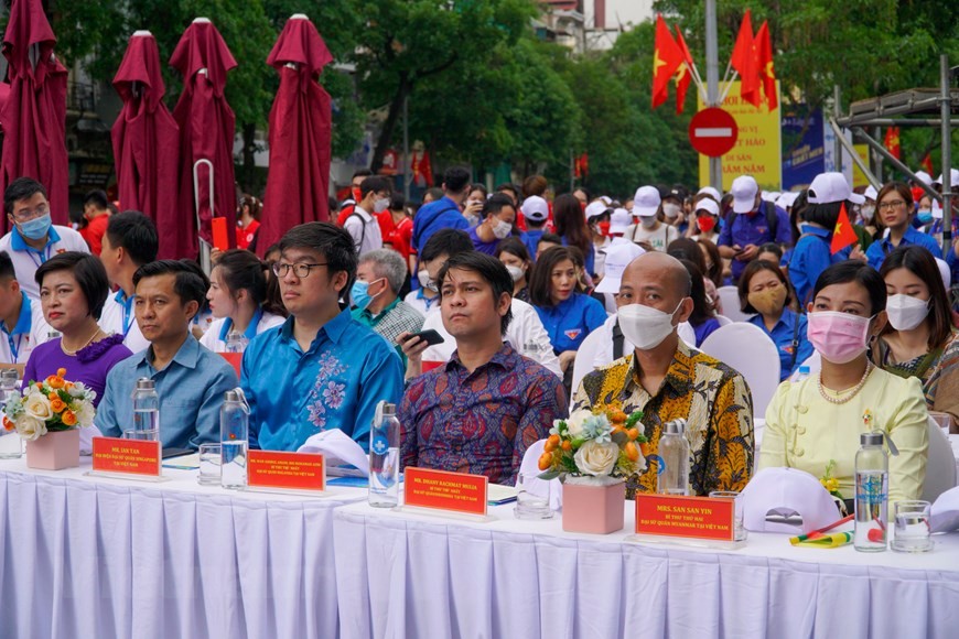 Những sắc màu Festival thanh niên Đông Nam Á tại Hà Nội Những sắc màu Festival thanh niên Đông Nam Á tại Hà Nội