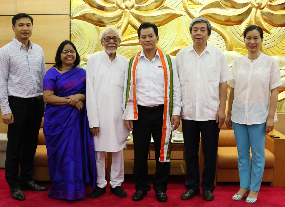 Đoàn Ủy ban Đoàn kết Ấn – Việt bang Tây Bengal sang thăm Việt Nam doan uy ban doan ket an viet bang tay bengal sang tham viet nam