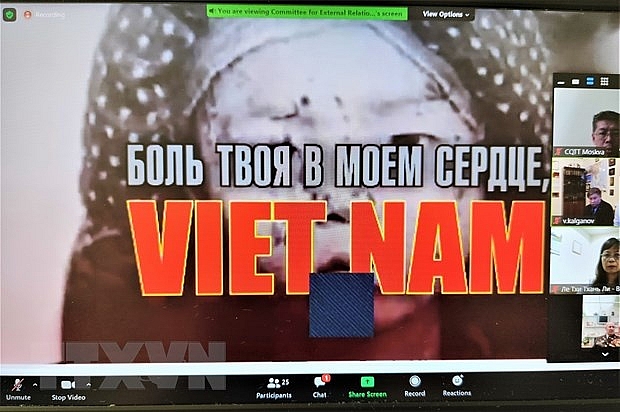 Hội thảo trực tuyến kỷ niệm 70 năm thiết lập quan hệ Việt-Nga hoi thao truc tuyen ky niem 70 nam thiet lap quan he viet nga 1