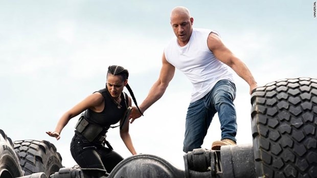 Phần 9 của loạt phim 'Fast and Furious' vượt xa các đối thủ tại phòng vé Bắc Mỹ