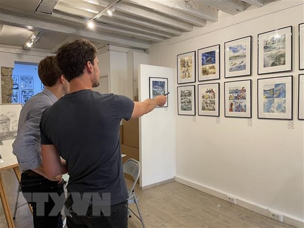 Truyện tranh 'Chuyến thám hiểm không thể bỏ qua ở Alaska' - tác phẩm hợp tác đầu tay của họa sĩ trẻ Việt Nam được chào đón tại Pháp