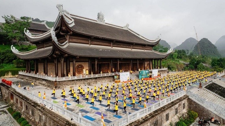 Ngày Quốc tế Yoga trở lại Việt Nam trong trạng thái bình thường mới