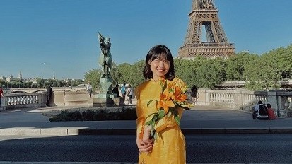 Những cô gái ‘Hương sắc Việt Nam’ tại châu Âu