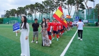 Giải bóng đá kết nối tình đồng hương của người Việt tại Hàn Quốc