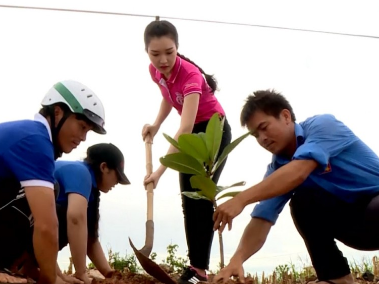 Vẻ đẹp thiện nguyện của của thí sinh Hoa hậu Việt Nam