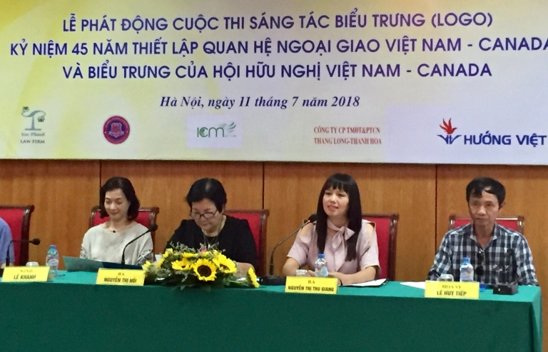 Phát động Cuộc thi sáng tác logo kỷ niệm 45 năm thiết lập quan hệ ngoại giao Việt Nam-Canada