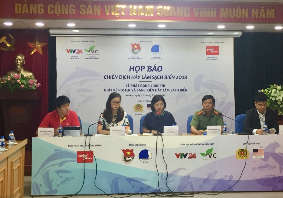 Phát động Cuộc thi thiết kế Poster và Sáng kiến “hãy làm sạch biển” phat dong cuoc thi thiet ke poster va sang kien hay la sach bien