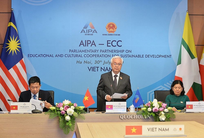 Tổ chức thành công Hội nghị trực tuyến “Đối tác nghị viện về hợp tác giáo dục, văn hóa vì sự phát triển bền vững” to chuc thanh cong hoi nghi truc tuyen doi tac nghi vien ve hop tac giao duc van hoa vi su phat trien ben vung