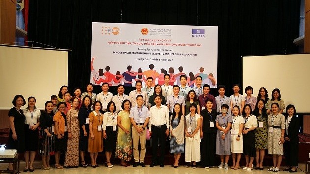 Tập huấn giảng viên quốc gia về giáo dục giới tính và kỹ năng sống trong trường học