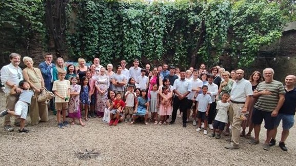 Giao lưu thân mật các gia đình Italy có con nuôi người Việt Nam