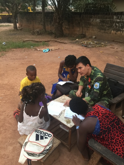 nhung hinh dep va xuc dong ve bo doi cu ho o cong hoa trung phi