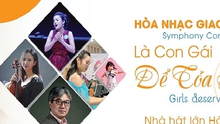 Hòa nhạc giao hưởng ‘Là con gái để tỏa sáng’ được tổ chức online
