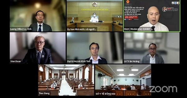 Chuyên gia kiều bào góp sức chống dịch với hai tỉnh Đồng Nai và Tiền Giang