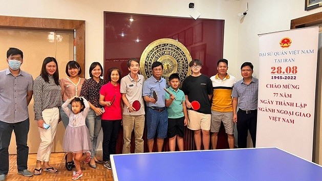 Đại sứ quán Việt Nam tại Iran chào mừng ngày thành lập ngành Ngoại giao